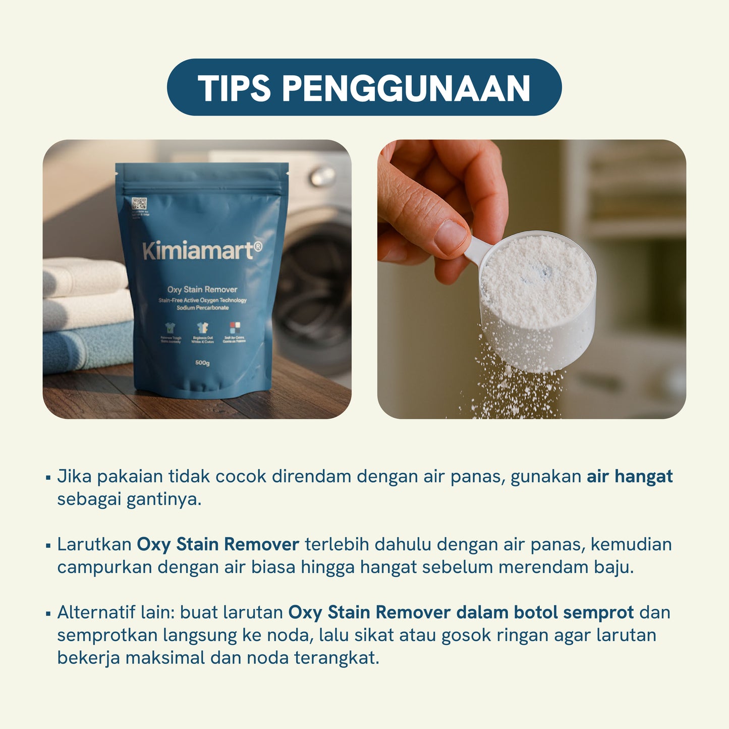 Oxy Stain Remover - Penghilang Noda Pakaian