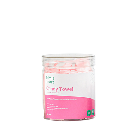 Compressed Towel - Handuk Travel / Handuk Permen 50 pcs