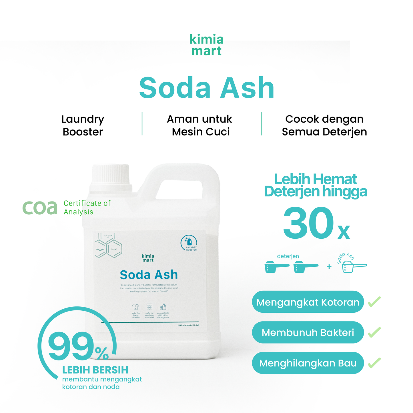 Soda Ash Premium Pack - 1000g