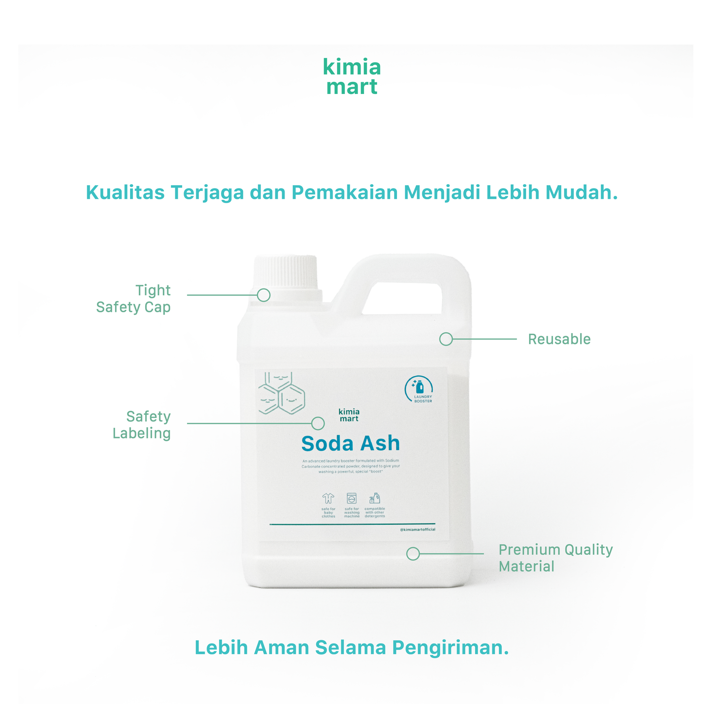 Soda Ash Premium Pack - 1000g