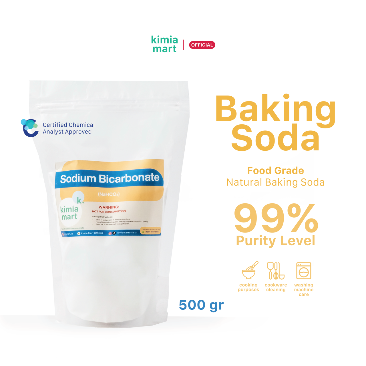 Baking Soda / Sodium Bicarbonate Food Grade