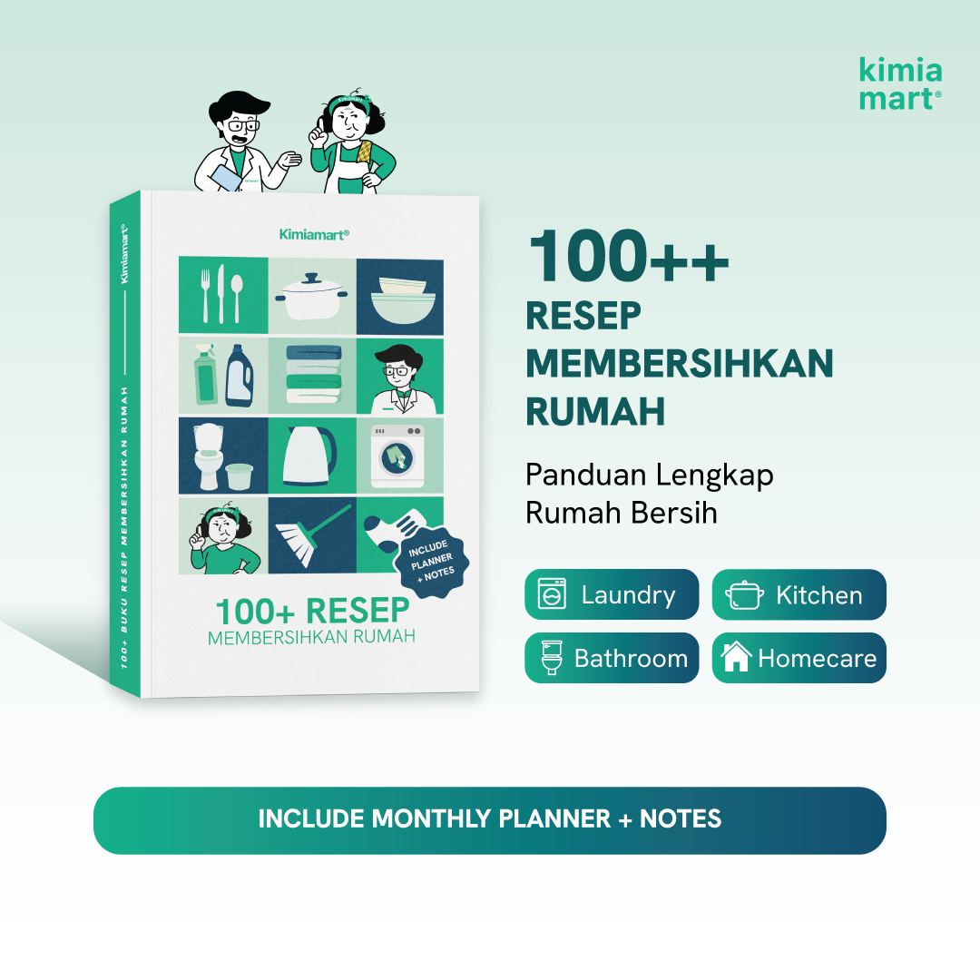 [E-BOOK] 100++ Buku Resep Membersihkan Rumah