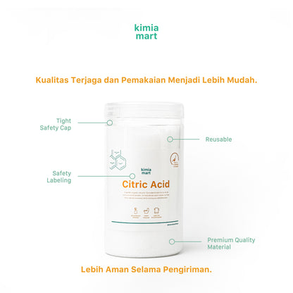 Citric Acid / Citrun Premium Jar - 1000g