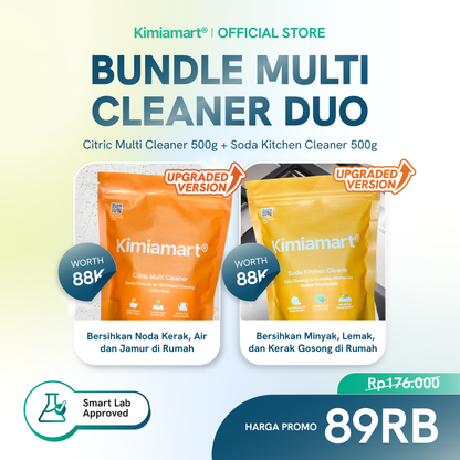 Soda Kitchen Cleaner + Citric Multi Cleaner