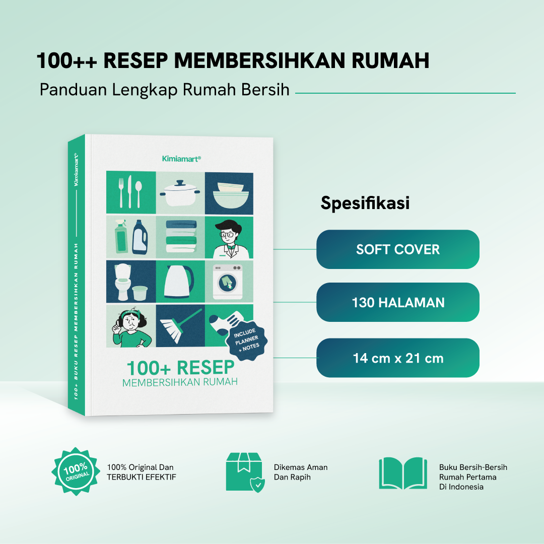 [E-BOOK] 100++ Buku Resep Membersihkan Rumah