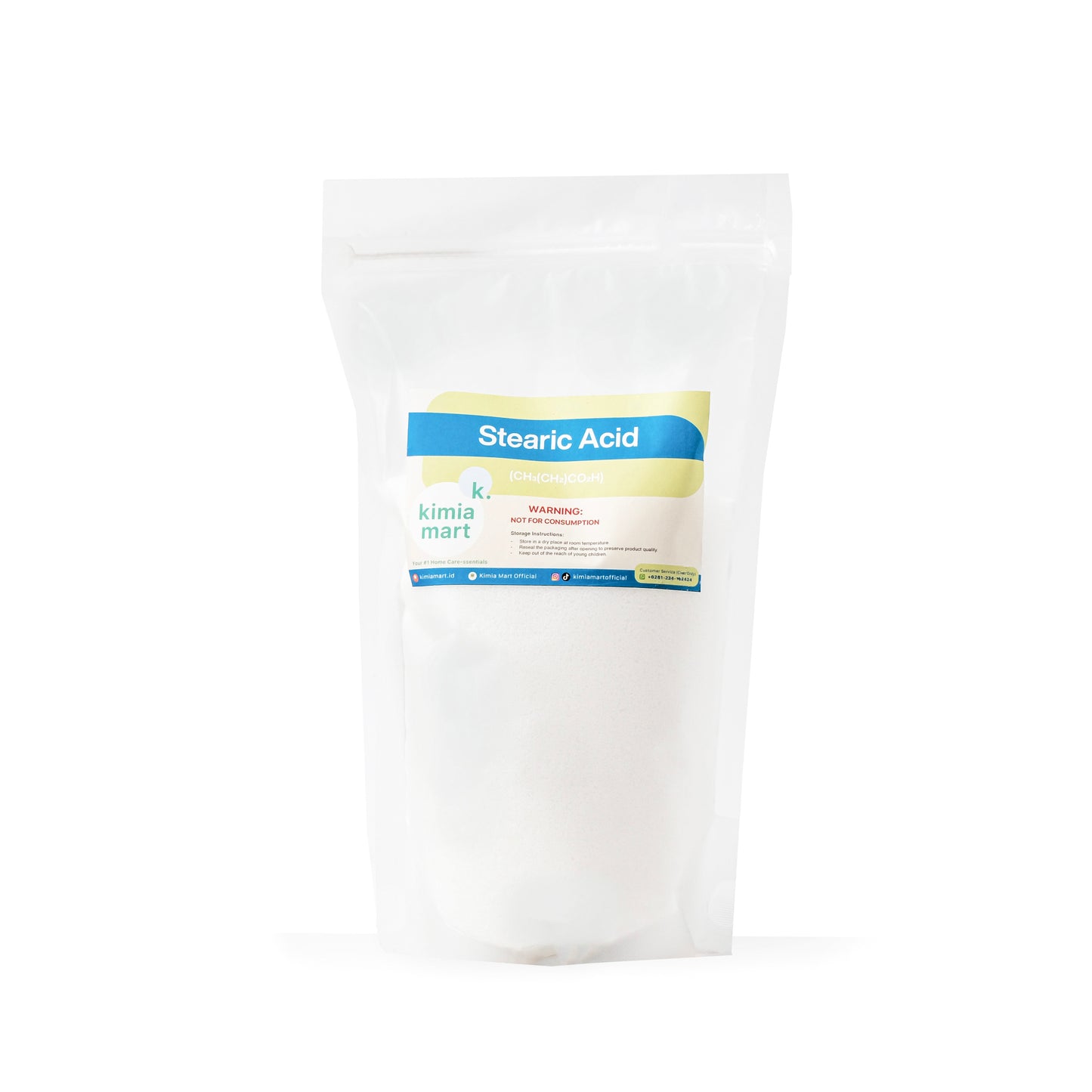 Stearic Acid / Asam Stearat - 500gr