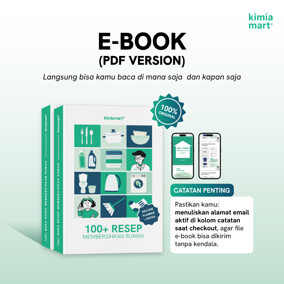 [E-BOOK] 100++ Buku Resep Membersihkan Rumah