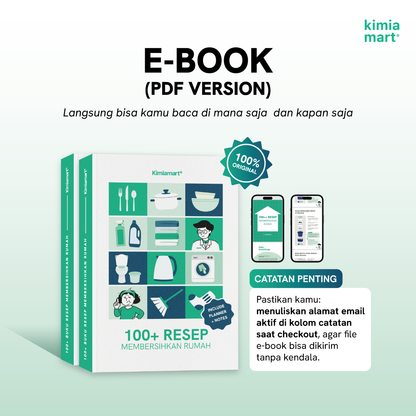 [E-BOOK] 100++ Buku Resep Membersihkan Rumah