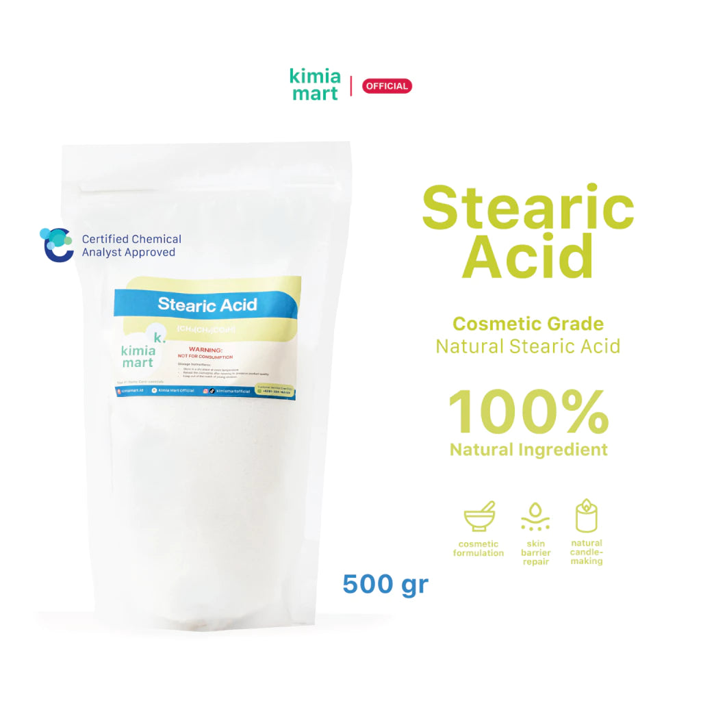 Stearic Acid / Asam Stearat - 500gr