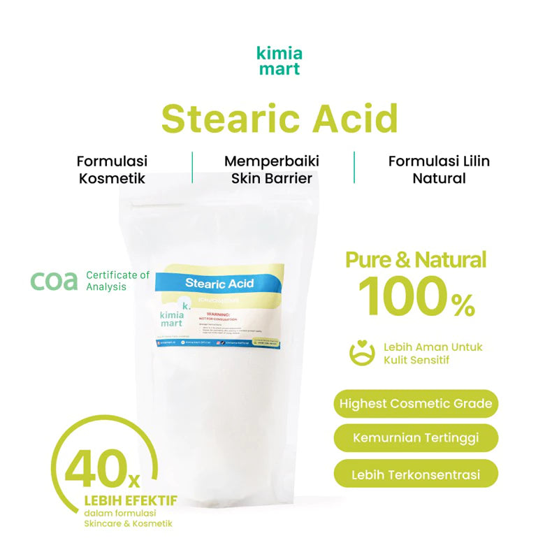 Stearic Acid / Asam Stearat - 500gr