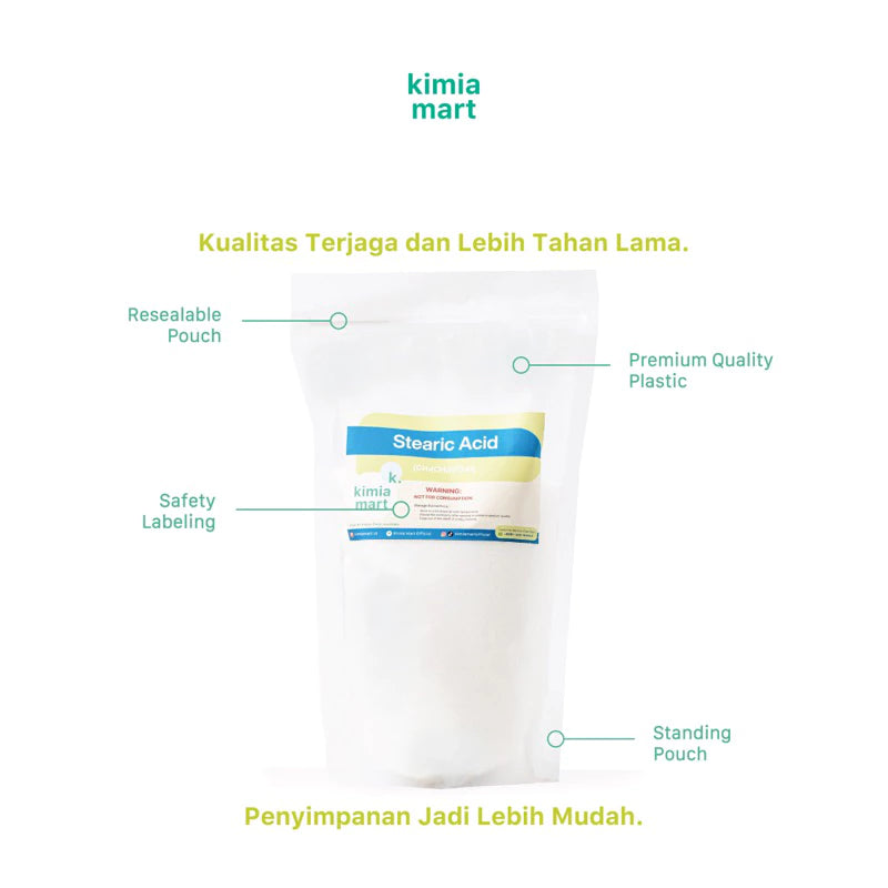 Stearic Acid / Asam Stearat - 500gr