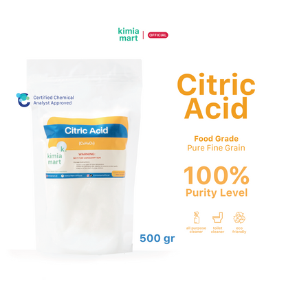 Kimiamart® Citric Acid Serbuk Pembersih Multifungsi Food Grade