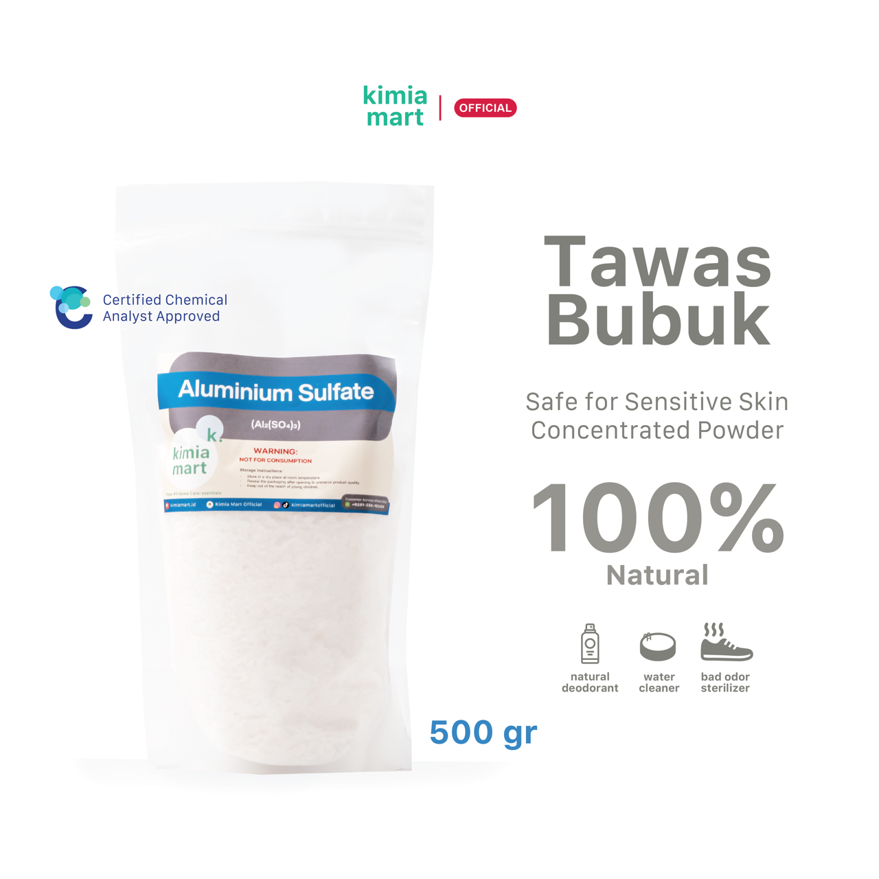 Tawas Starter Pouch - 500g